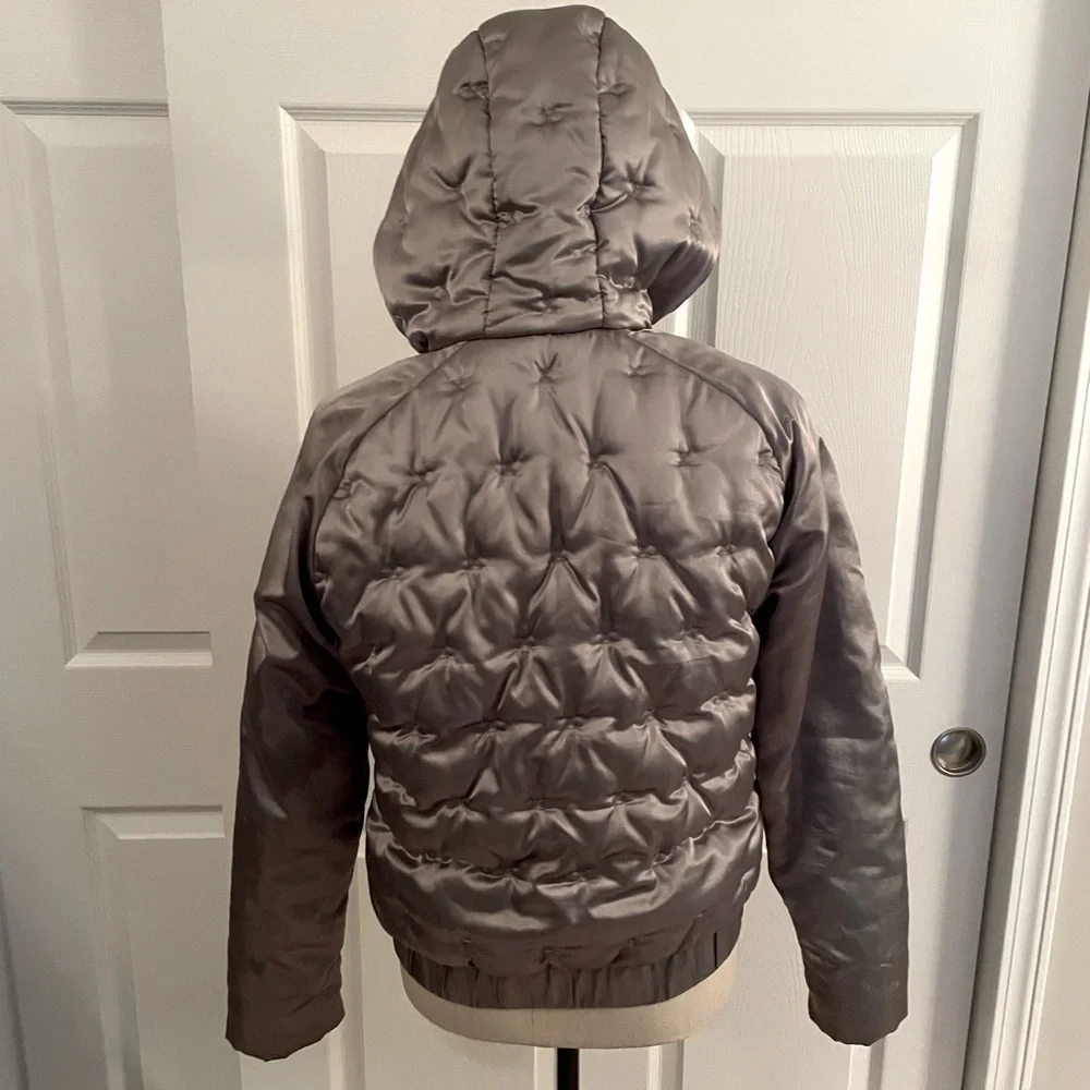 North Face: girls silver jacket size 18 - Picture 2 of 5